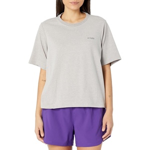 image:imageColumbia Womens North Cascades Relaxed TeeColumbia Grey HeatherFish Friends Flag