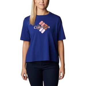 image:imageColumbia Womens North Cascades Relaxed TeeDark SapphireCentered Multi Gem