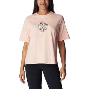 image:imageColumbia Womens North Cascades Relaxed TeePeach BlossomCentered Gem Solarized