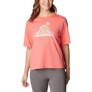 image:imageColumbia Womens North Cascades Relaxed TeeSalmon Pfg Isle Rise
