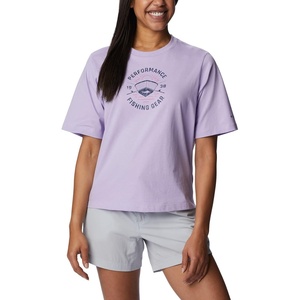 image:imageColumbia Womens North Cascades Relaxed TeeSoft VioletFair Weather Graphic