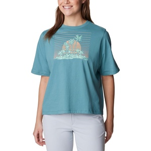 image:imageColumbia Womens North Cascades Relaxed TeeTranquil Teal Pfg Isle Rise