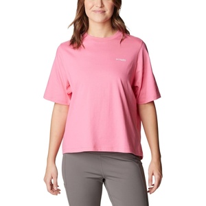 image:imageColumbia Womens North Cascades Relaxed TeeTropic Pink  White Pfg Triangle