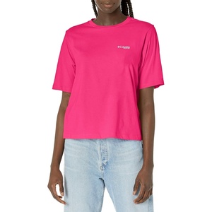 image:imageColumbia Womens North Cascades Relaxed TeeUltra PinkFish Star Marlin Graphic