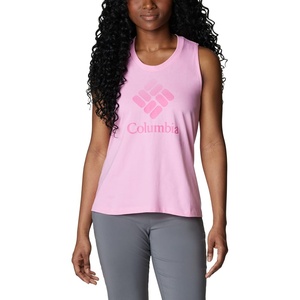 image:imageColumbia Womens North Cascades TankWild RoseCsc Stacked Gradient Graphic