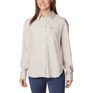 image:imageColumbia Womens Silver Ridge Utility Long Sleeve ShirtHiking ShirtDark Stone