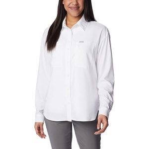 image:imageColumbia Womens Silver Ridge Utility Long Sleeve ShirtHiking ShirtWhite