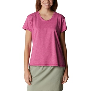 image:imageColumbia Womens Sun Trek Ss TeeWild Fuchsia Heather