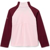 image:imageColumbia Girls Glacial Fleece Half ZipSatin PinkRich Wine