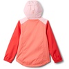 image:imageColumbia Girls Rainy Trails III Fleece Lined JacketHot CoralSatin PinkPoppy Red