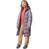 image:imageColumbia Kids Amaze Puff Long Hooded Jacket Little KidsBig KidsShale Purple