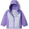 image:imageColumbia Kids Powder Lite Ii Hooded Jacket little KidBig KidSnowdriftPaisley Purple