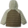 image:imageColumbia Kids Powder Lite Ii Hooded Jacket little KidBig KidStone GreenSafari