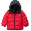 image:imageColumbia Kids Puffect Hooded Jacket little KidBig KidMountain RedBlack