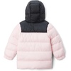 image:imageColumbia Kids Puffect Hooded Jacket little KidBig KidSatin PinkBlack