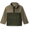 image:imageColumbia Kids Steens Mountain II 14 Snap Fleece Pullover ToddlerGreenscapeStone Green
