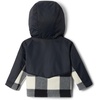 image:imageColumbia Kids Steens Mt Ii Overlay Hoodie toddlerChalk CheckBlack