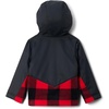 image:imageColumbia Kids Steens Mt Ii Overlay Hoodie toddlerMountain Red CheckBlack