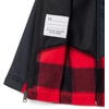 image:imageColumbia Kids Steens Mt Ii Overlay Hoodie toddlerMountain Red CheckBlack