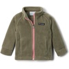 image:imageColumbia UnisexBaby Benton Springs Fleece JacketStone GreenPink Orchid