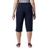 image:imageColumbia Womens Anytime Casual Capri Stain Resistant Sun ProtectionDark Nocturnal