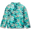 image:imageColumbia Youth Girls Benton Springs II Printed FleeceElectric Turquoise Scrap Floral