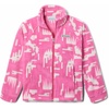 image:imageColumbia Youth Girls Benton Springs II Printed FleecePink Ice Highland