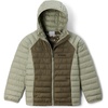 image:imageColumbia Kids Powder Lite Ii Hooded Jacket little KidBig KidStone GreenSafari
