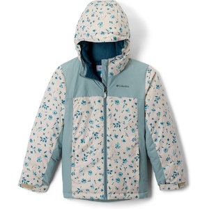 image:imageColumbia Girls Horizon Ride IV Printed JacketDark Stone WatergardenCrushed Blue