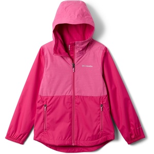 image:imageColumbia Girls Rainy Trails III Fleece Lined JacketGuava PinkPink Ice