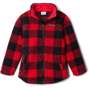 image:imageColumbia Girls West Bend Full ZipRed Lily Check