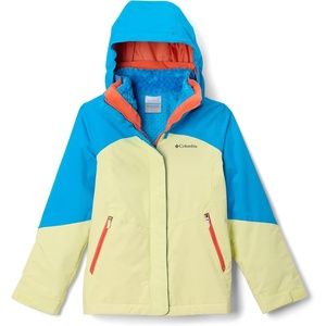 image:imageColumbia Kids Bugaboo III Fleece Interchange Jacket Little KidBig KidCitron HazeCompass Blue