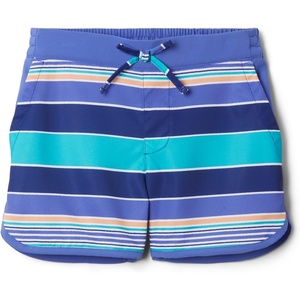 image:imageColumbia Kids Sandy Shores Boardshorts Little KidsBig KidsDark Sapphire Danby StripePurple Lotus
