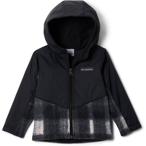 image:imageColumbia Kids Steens Mt Ii Overlay Hoodie toddlerChalk Omblur TonalBlack