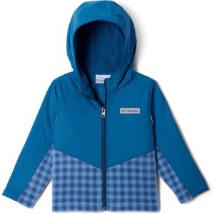 image:imageColumbia Kids Steens Mt Ii Overlay Hoodie toddlerRainy Day GinghamPhoenix Blue