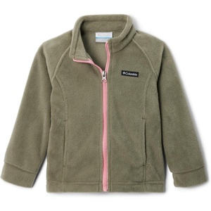 image:imageColumbia UnisexBaby Benton Springs Fleece JacketStone GreenPink Orchid