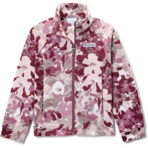 image:imageColumbia Youth Girls Benton Springs II Printed FleeceAntique Mauve Primroses