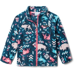 image:imageColumbia Youth Girls Benton Springs II Printed FleeceCamellia Rose Buffaloroam