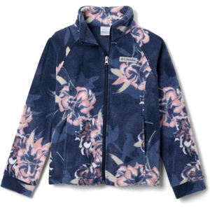 image:imageColumbia Youth Girls Benton Springs II Printed FleeceCollegiate Navy Blossoming