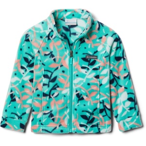 image:imageColumbia Youth Girls Benton Springs II Printed FleeceElectric Turquoise Scrap Floral