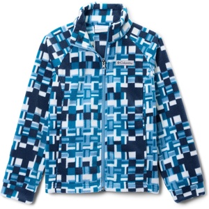 image:imageColumbia Youth Girls Benton Springs II Printed FleecePhoenix Blue Unwoven