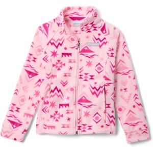 image:imageColumbia Youth Girls Benton Springs II Printed FleeceSatin Pink Peaked