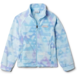 image:imageColumbia Youth Girls Benton Springs II Printed FleeceSpring Blue Distant Peaks