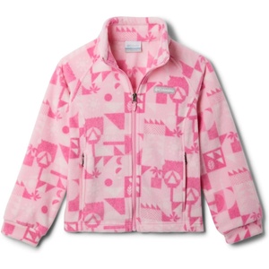 image:imageColumbia Youth Girls Benton Springs II Printed FleeceWild Rose Quest