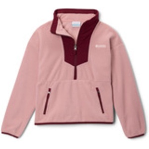 image:imageColumbia boys Sequoia Grove Half Zip FleeceEraser PinkRich Wine
