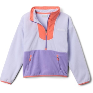 image:imageColumbia boys Sequoia Grove Half Zip FleeceSnowdriftHot CoralPaisley Purple