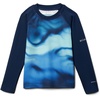 image:imageColumbia BabyBoys Sandy Shores Printed Long Sleeve SunguardColl Navy UndercurrentColl Navy