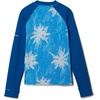 image:imageColumbia BabyBoys Sandy Shores Printed Long Sleeve SunguardCompass Blue Topo PalmsBright Indigo
