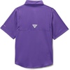 image:imageColumbia Boys Collegiate Tamiami Short Sleeve ShirtLsu  Vivid Purple