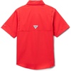 image:imageColumbia Boys Collegiate Tamiami Short Sleeve ShirtUga  Bright Red